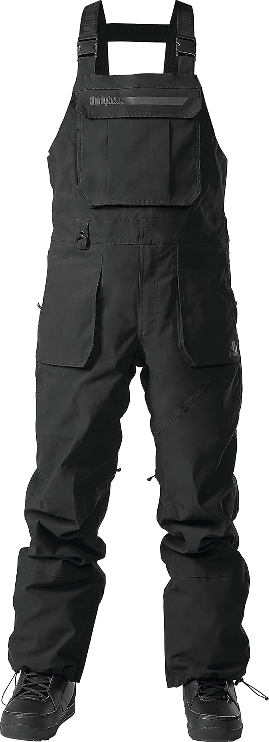 Amazon.co.jp: ThirtyTwo メンズ 地下室 冬 スノースポーツビブ